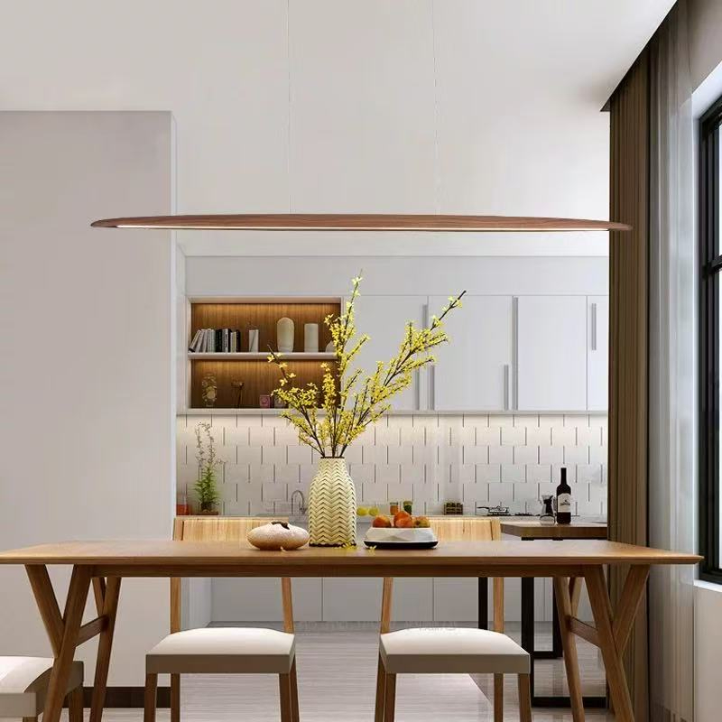 Commercial Kitchen Island - 2026 Luz colgante de madera Lámpara