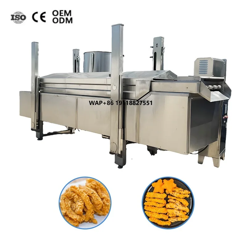 Deep Fryer Commercial - Freidora Comercial Eléctrica Continua para Papas