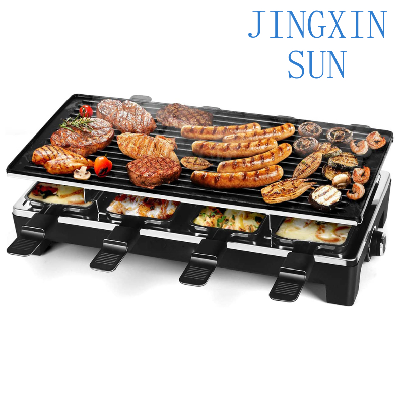 Teppanyaki Grill Table - Mesa eléctrica Teppanyaki de 1500W, parrilla