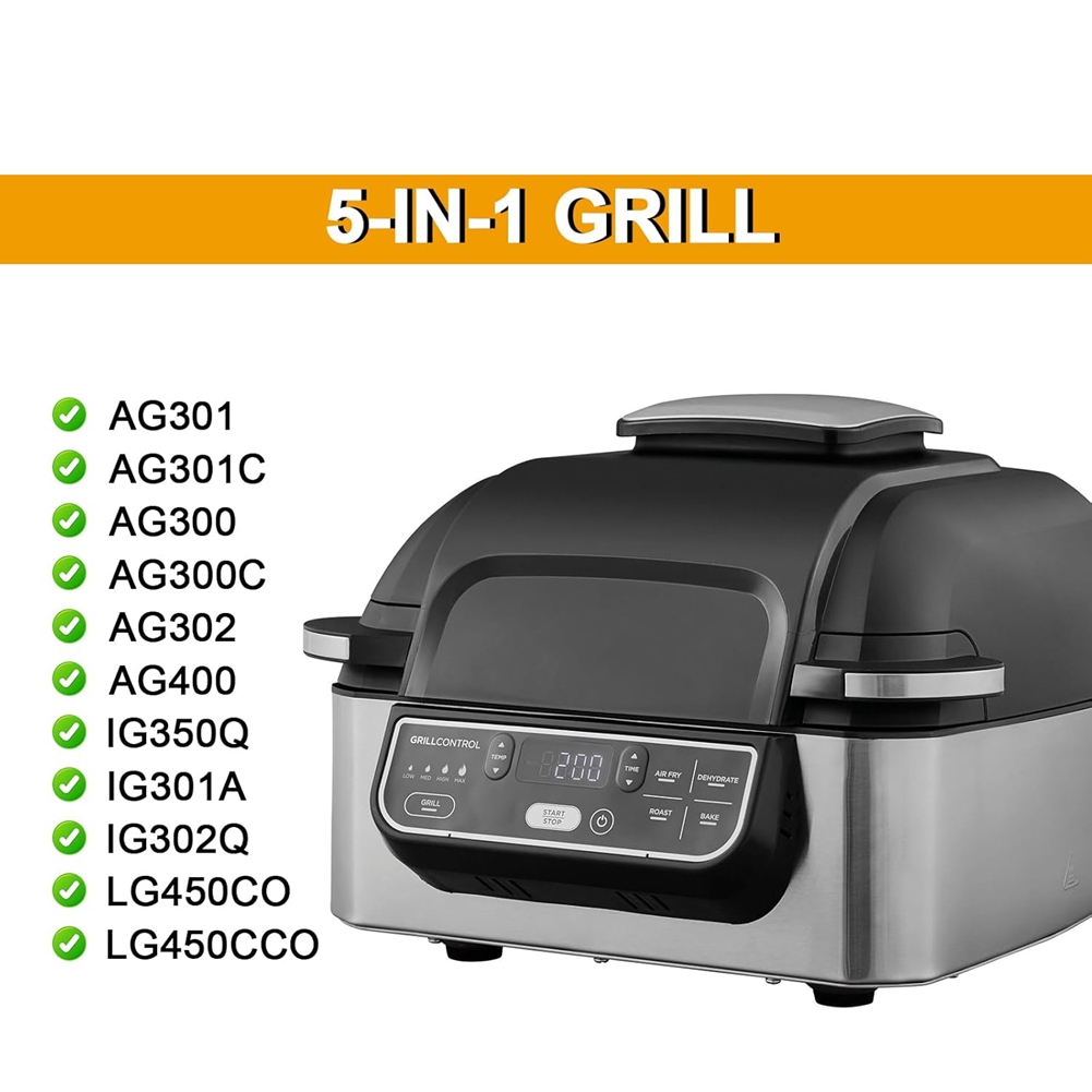 Ninja Air Fryer Af300 - M02K-Protector contra salpicaduras y parrilla de