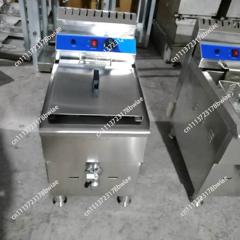Deep Fryer Commercial - Freidora comercial de gas de 18L,