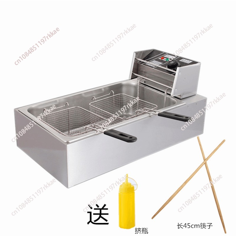 Deep Fryer Commercial - Freidora Eléctrica Comercial de Gran Capacidad,