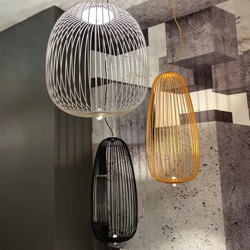 Commercial Kitchen Island - Réplica de Foscarini Spokes 1/2, lámpara