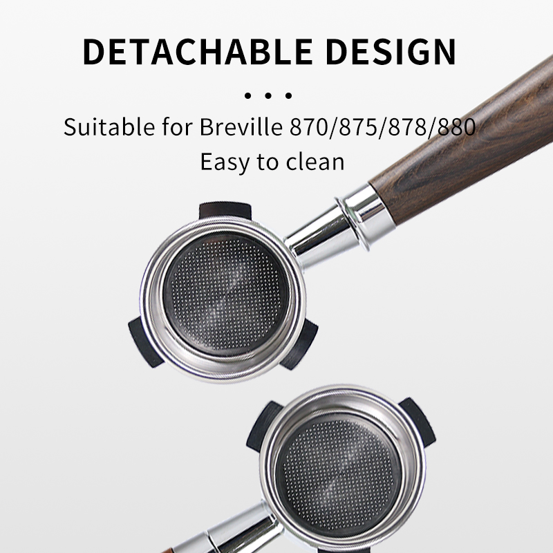 Portafiltro de café de 54mm, d - Breville Espresso Bes870 reseña y precio