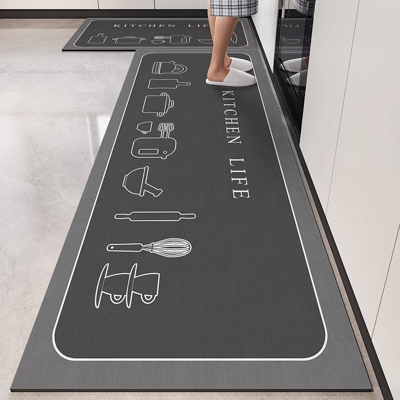 Alfombra de cocina Alfombra es - Commercial Kitchen Vinyl Flooring reseña y precio