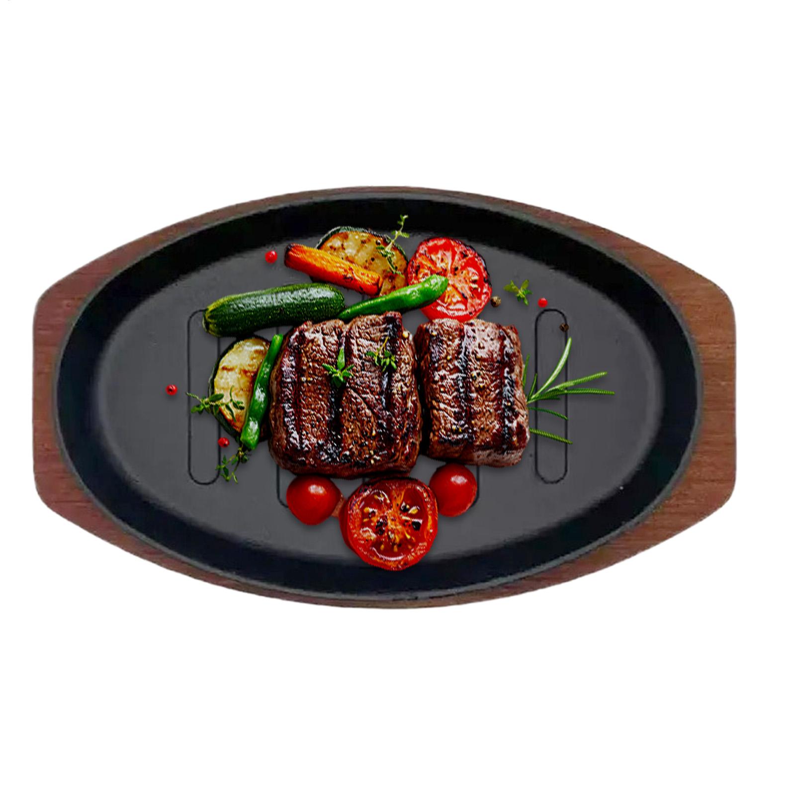 Plato Ovalado de Hierro Fundid - Teppanyaki Grill Table reseña y precio