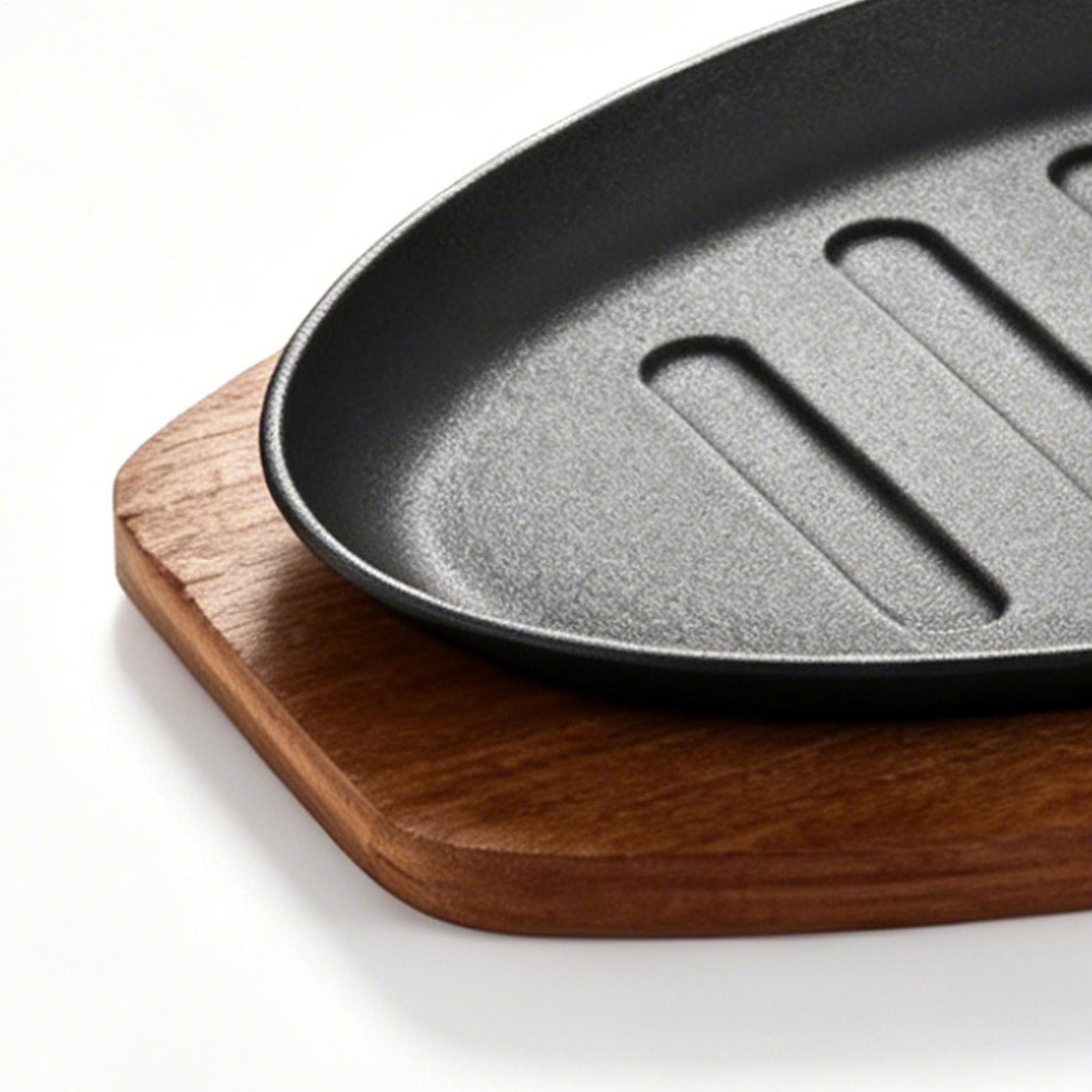 Plato Ovalado de Hierro Fundid - Teppanyaki Grill Table reseña y precio