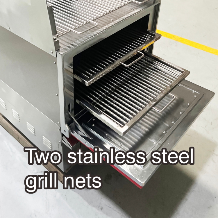 Horno Parrilla de Carbón de Al - Commercial Kitchen Cabinet reseña y precio