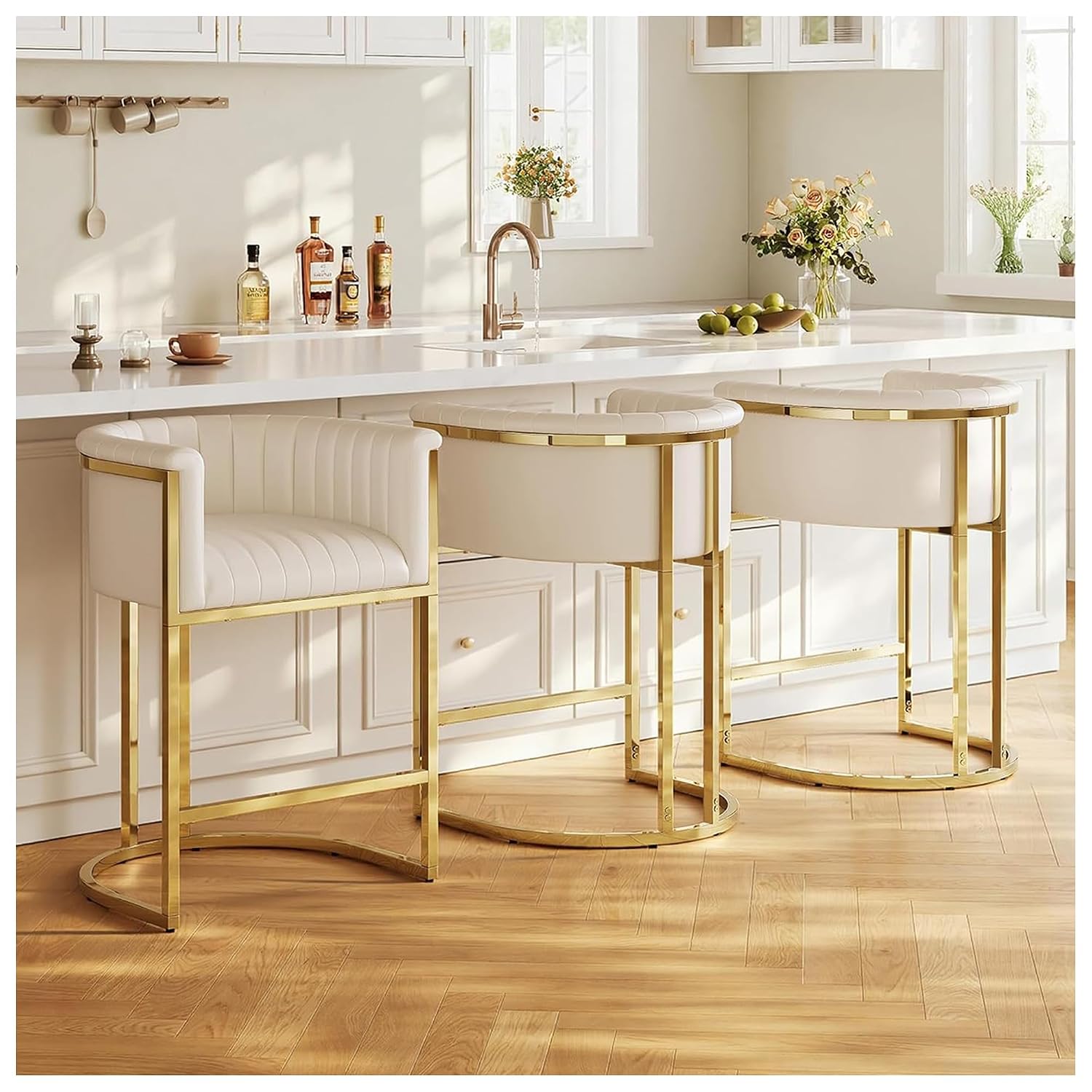 Juego de 3 Taburetes de Bar de - Commercial Kitchen Island reseña y precio