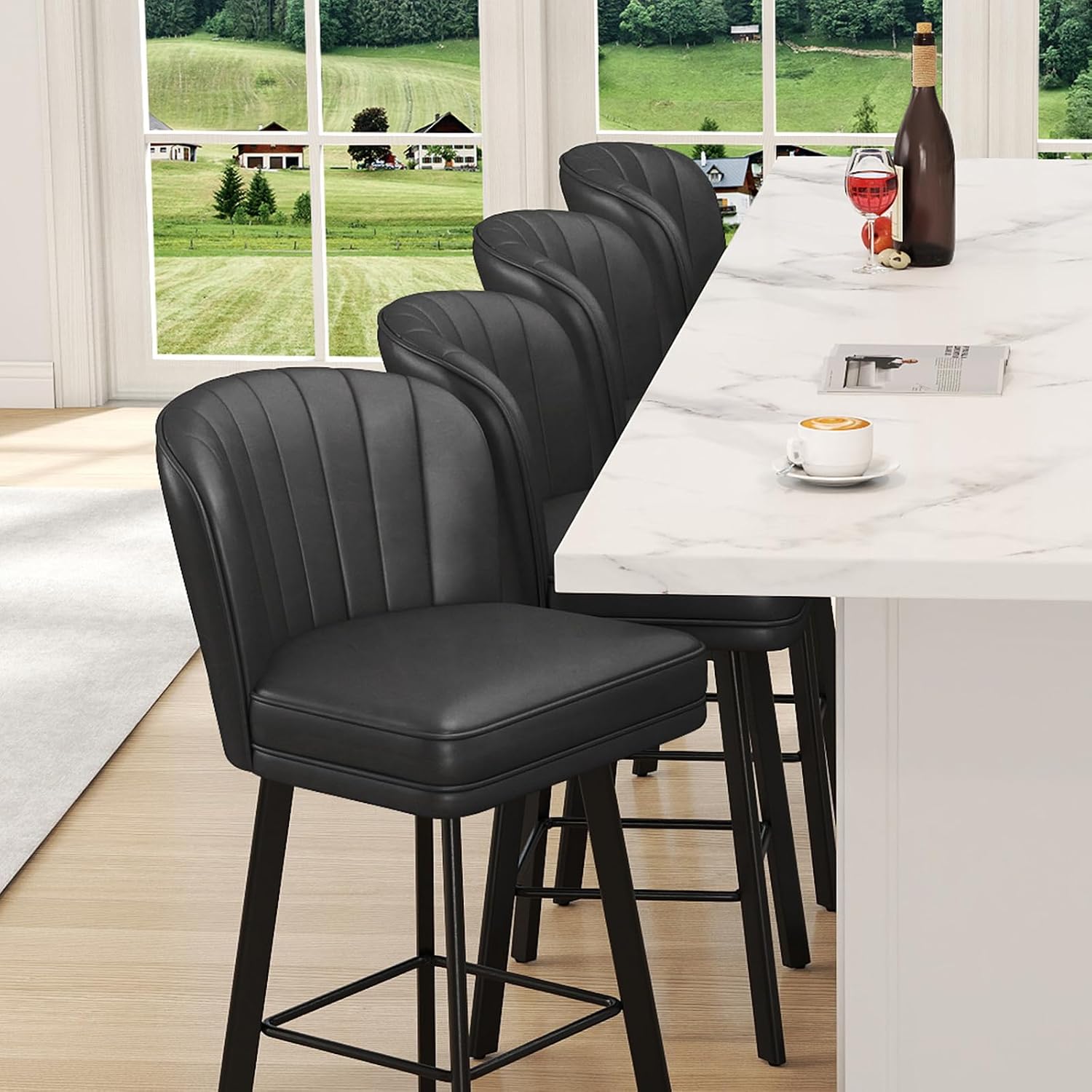 Juego de 2 taburetes de bar mo - Commercial Kitchen Island reseña y precio