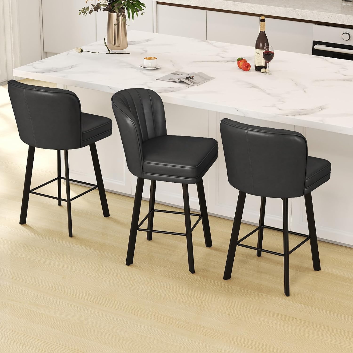 Juego de 2 taburetes de bar mo - Commercial Kitchen Island reseña y precio