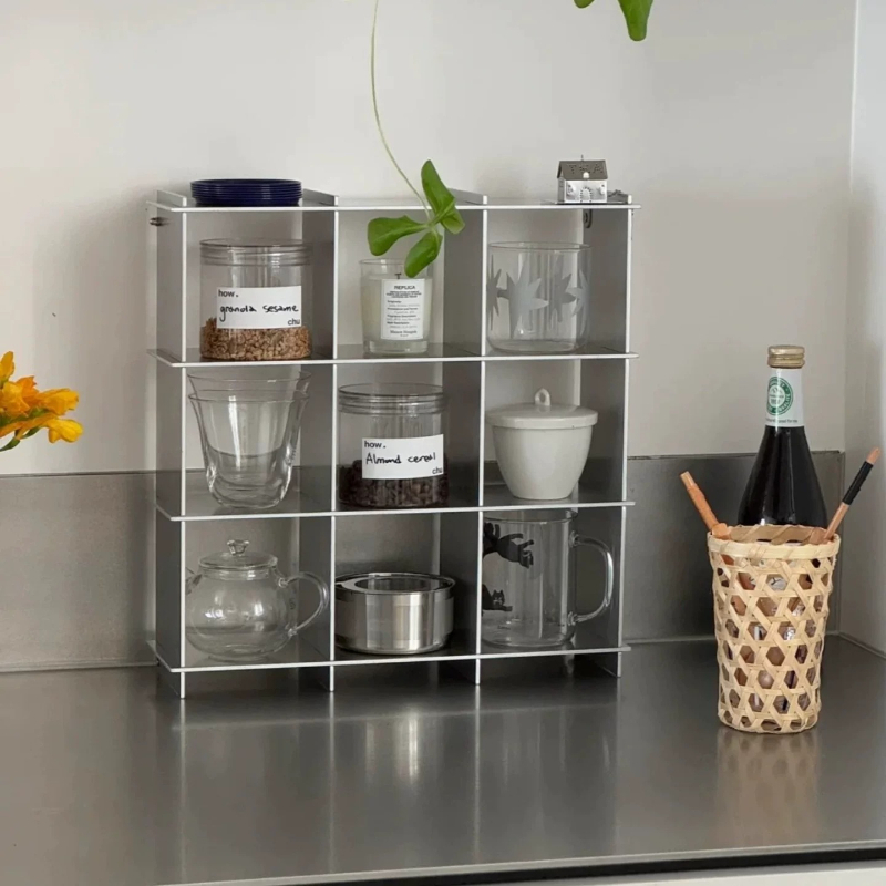 Estante Minimalista de Alumini - Commercial Kitchen Organiser reseña y precio