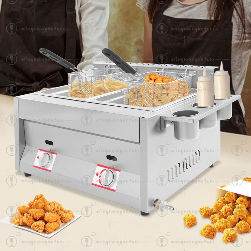 NUEVA Freidora Comercial a Gas - Deep Fryer Commercial reseña y precio