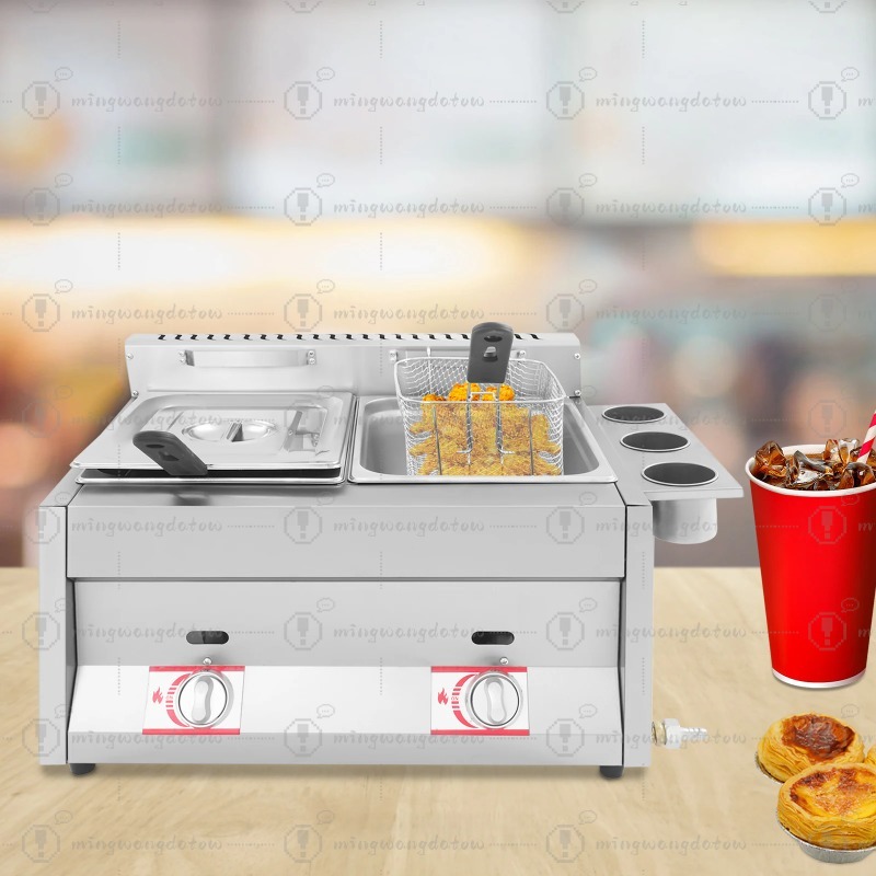 NUEVA Freidora Comercial a Gas - Deep Fryer Commercial reseña y precio