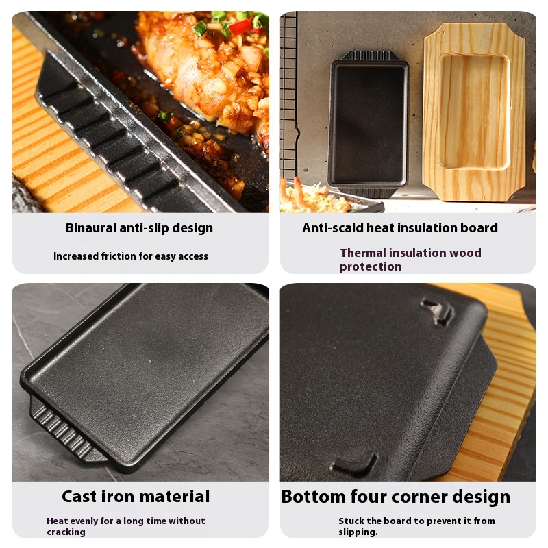 Plancha Teppanyaki de Hierro F - Teppanyaki Grill Table reseña y precio