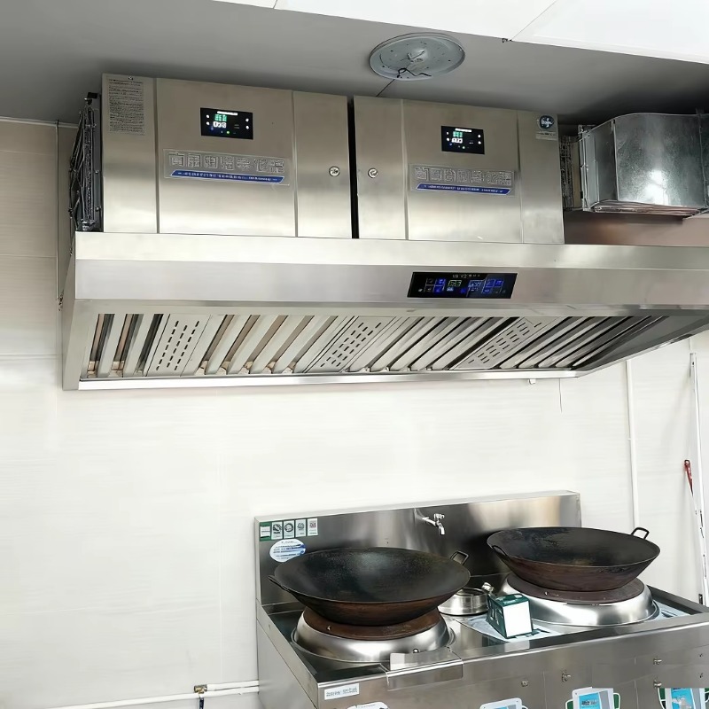 Extractor de humo electrostáti - Commercial Kitchen Chimney reseña y precio