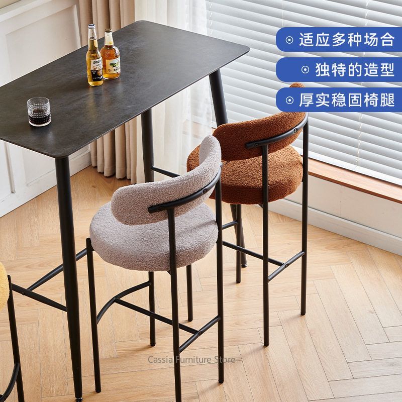 Taburete de Bar con Respaldo p - Commercial Kitchen Island reseña y precio