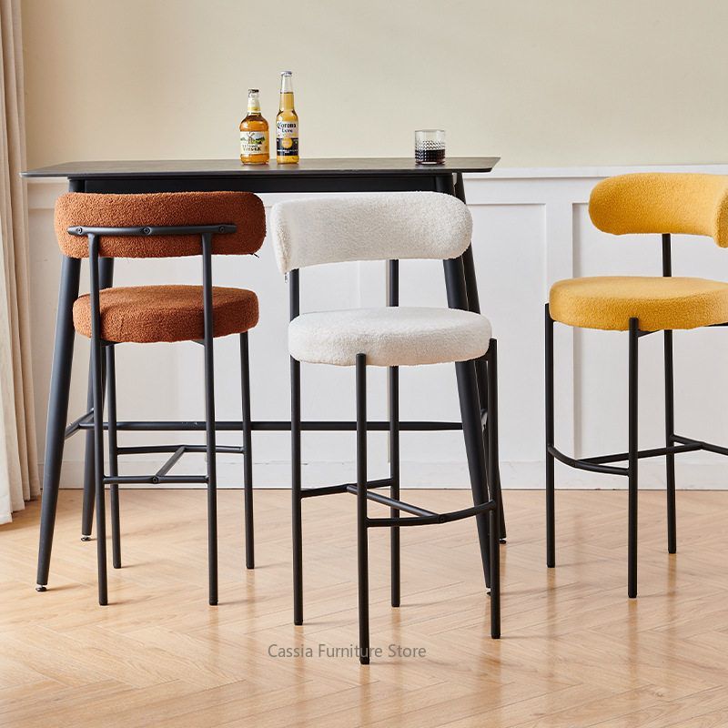 Taburete de Bar con Respaldo p - Commercial Kitchen Island reseña y precio