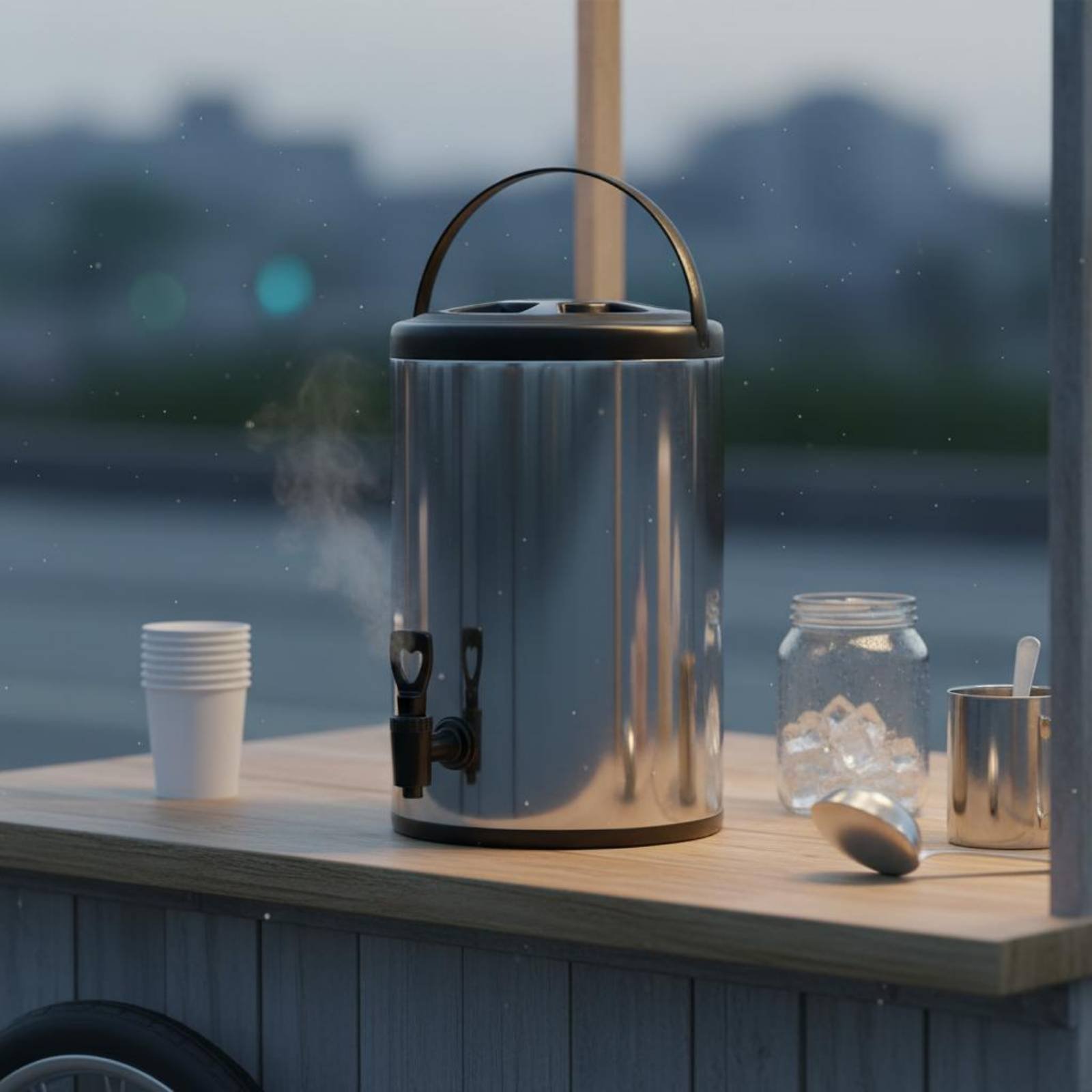 Contenedor Profesional para Té - Cold Drink Dispenser reseña y precio