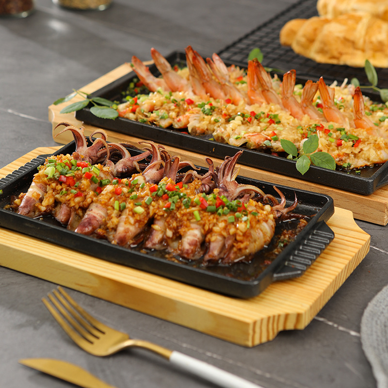 Plato de barbacoa de restauran - Teppanyaki Grill Table reseña y precio