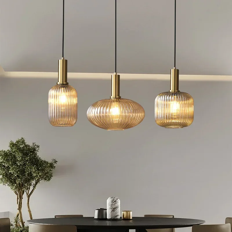 Lámpara colgante a rayas de cr - Commercial Kitchen Island reseña y precio