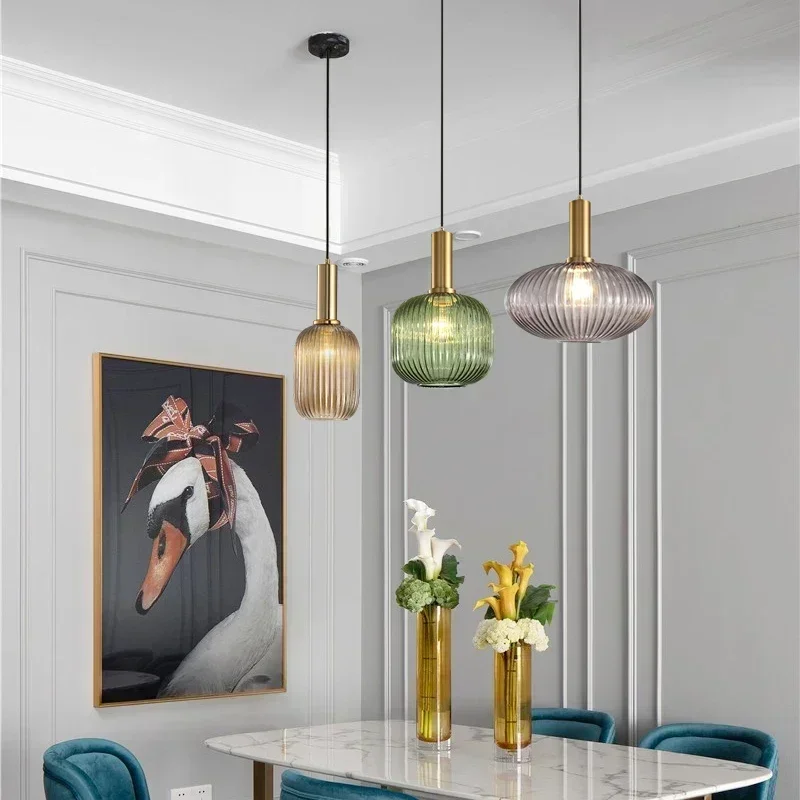 Lámpara colgante a rayas de cr - Commercial Kitchen Island reseña y precio