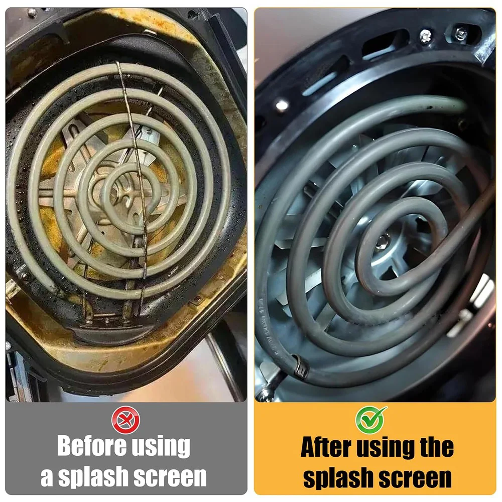 Protector contra salpicaduras  - Ninja Air Fryer Af300 reseña y precio