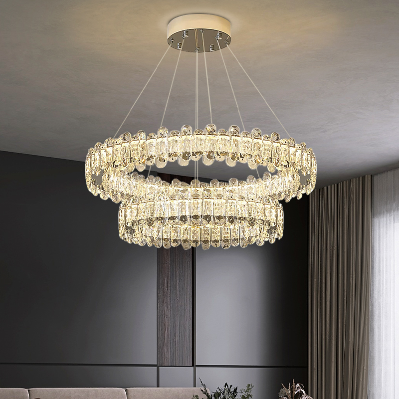 Lámpara de araña de cristal de - Commercial Kitchen Island reseña y precio