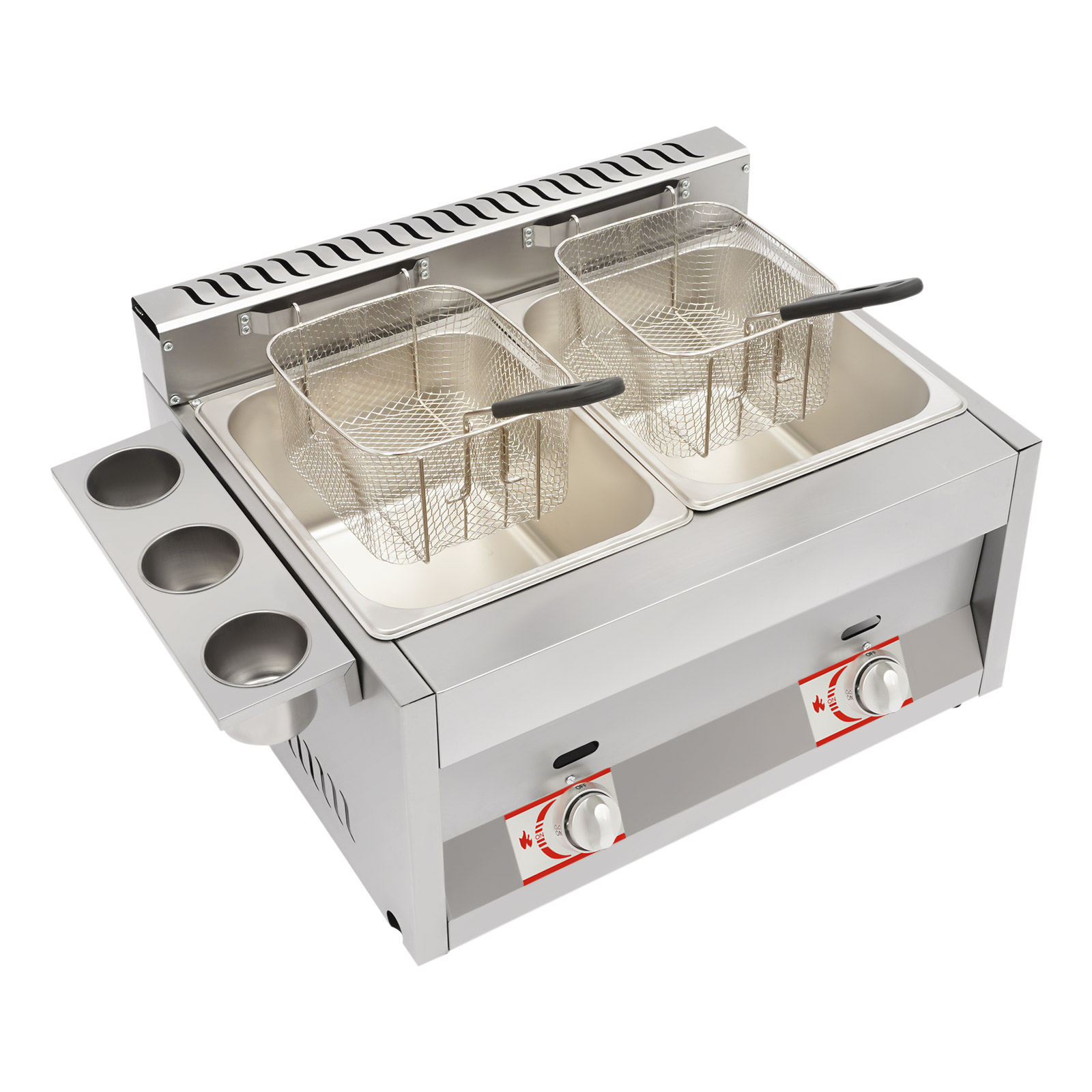 Freidora Comercial de Gas LPG  - Deep Fryer Commercial reseña y precio