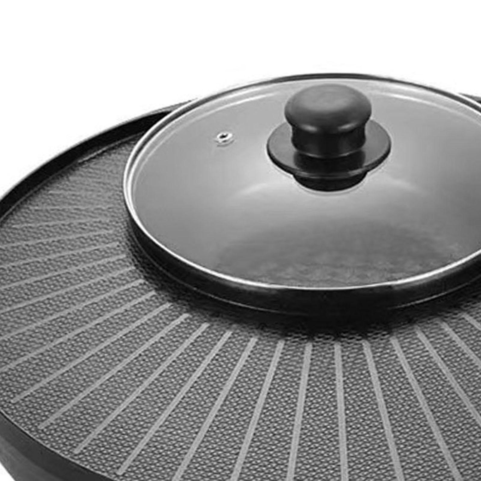 Parrilla Eléctrica con Olla pa - Teppanyaki Grill Table reseña y precio
