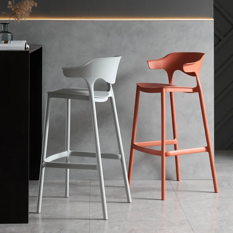 Taburete alto apilable de plás - Commercial Kitchen Island reseña y precio