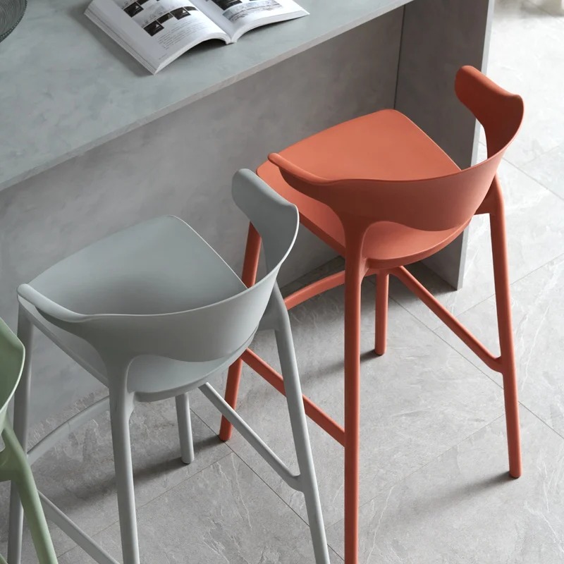 Taburete alto apilable de plás - Commercial Kitchen Island reseña y precio