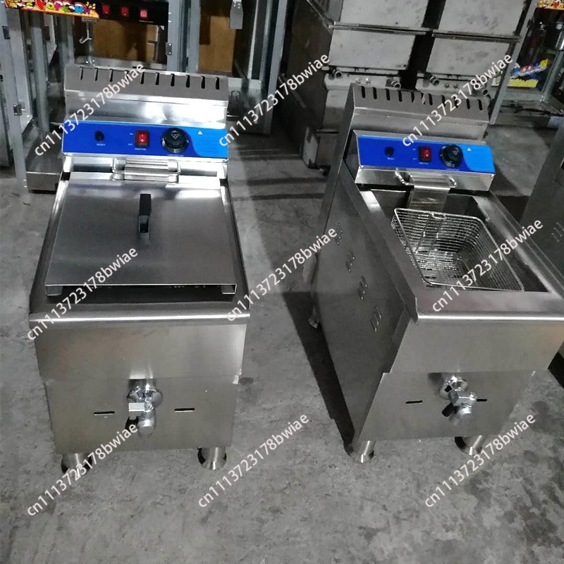 Freidora comercial de gas de 1 - Deep Fryer Commercial reseña y precio