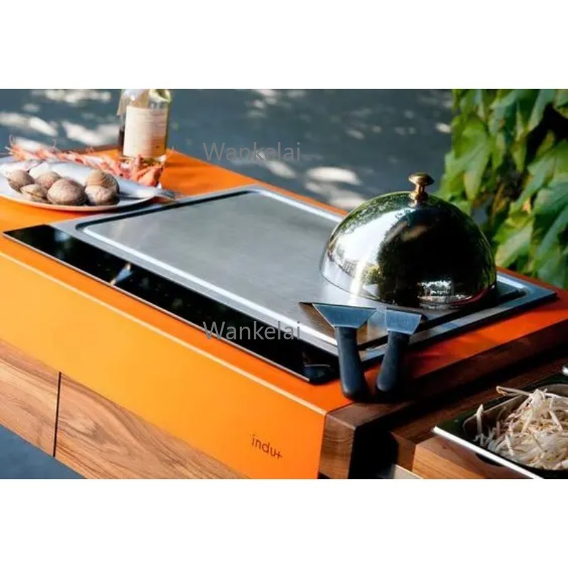 Parrilla Teppanyaki de inducci - Teppanyaki Grill Table reseña y precio