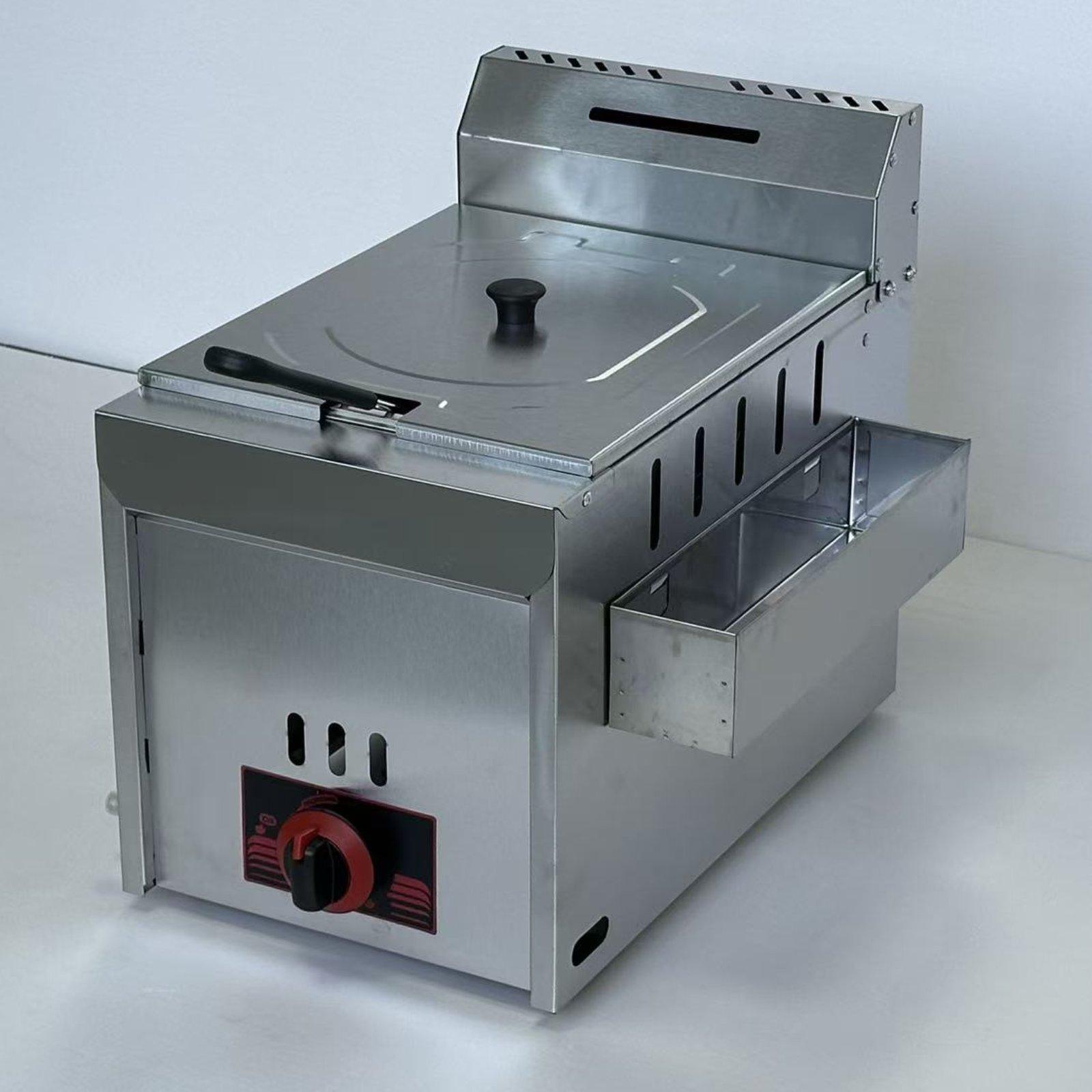 Freidora Comercial a Gas, Robu - Deep Fryer Commercial reseña y precio